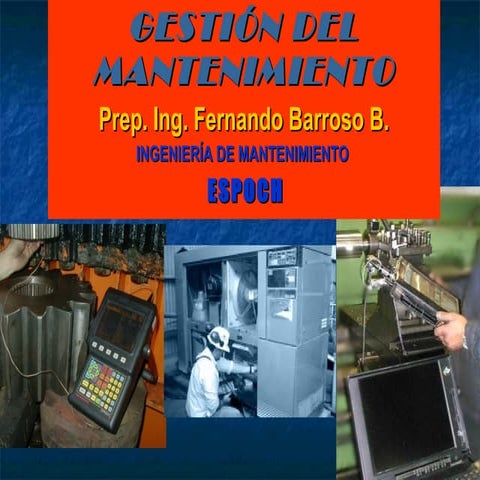 Gestion de mantenimiento