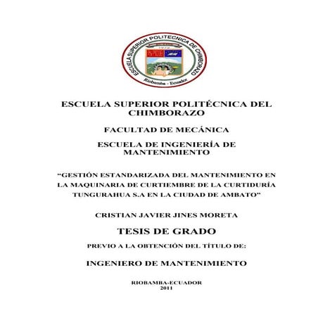 Gestion de mantenimiento | PDF