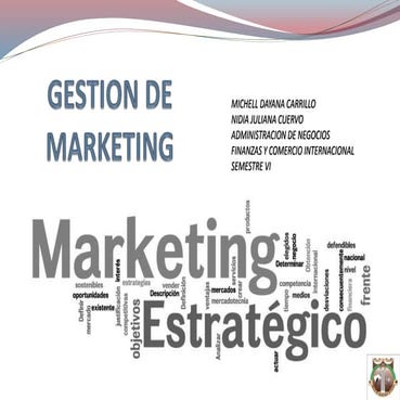 Gestion de marketing