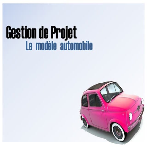 Gestion de projet automobile