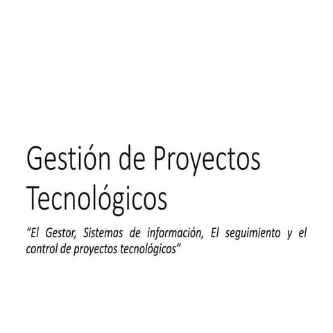 Gestion de proyectos