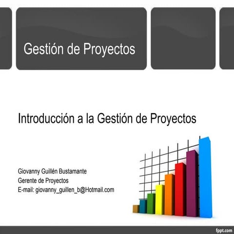 Introducción a la gestión de proyectos | ODP