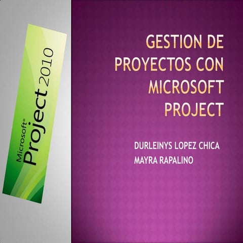 Gestion de proyectos | PPTX