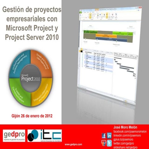 Gestion de proyectos empresariales con microsoft project 2010 y project serve...