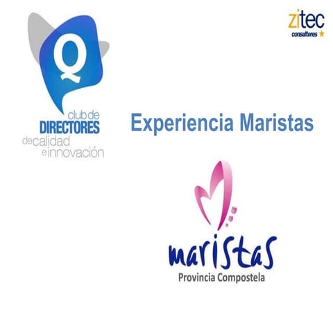 Gestión de riesgos. Experiencia Marista Compostela.