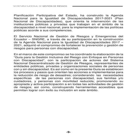Gestión Inclusiva del Riesgo de Desastres en Discapacidad | PPTX