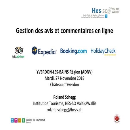 Hôtellerie: Gestion des avis et commentaires en ligne