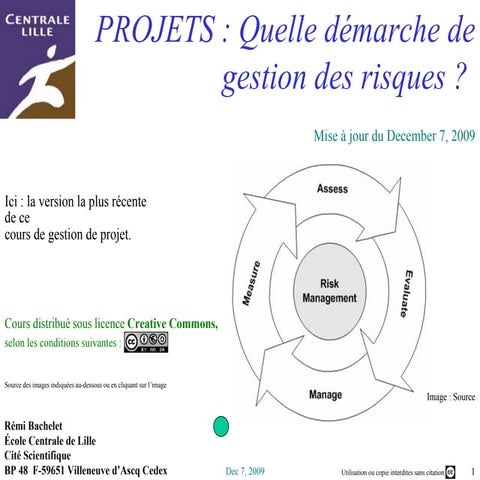 cours de Gestion des risques - demarche | PPT