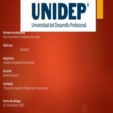 gestion empresarial.pptx  UNIDEP PROYECTO FINAL