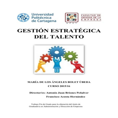 Gestion estrategica del talento humano