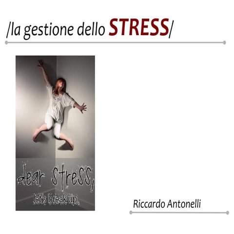 Gestione stress