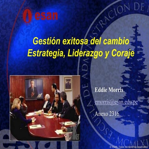 Gestion exitosa del cambiov1