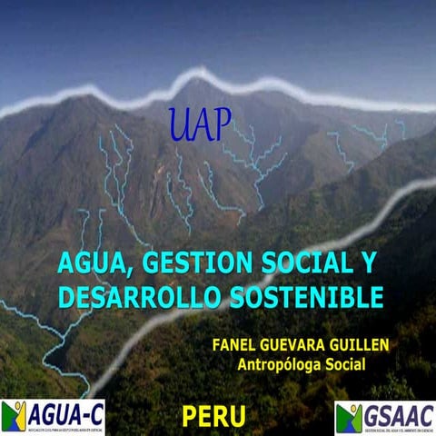 Gestion social del agua f.guevara
