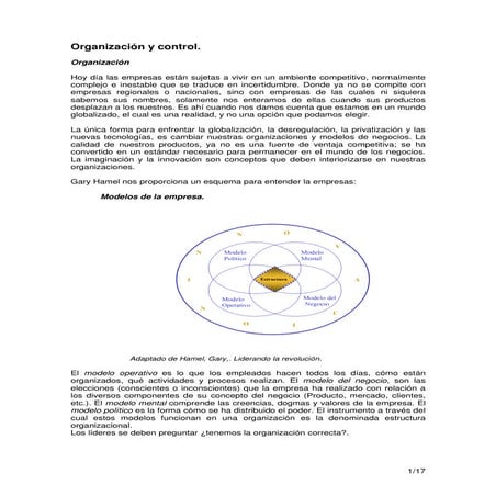 Gestion  xxi   organización & tecnologia