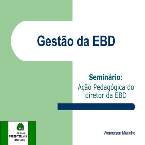 Treinamento para professores da EBD | PDF