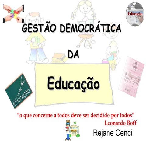 Gestão Democrática Da Educação