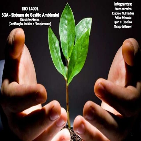 Gestão ambiental apresentação