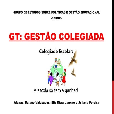 Gestão Colegiada 