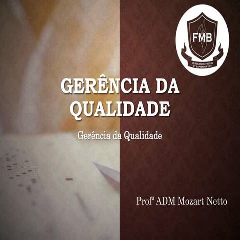 Gestão da qualidade total