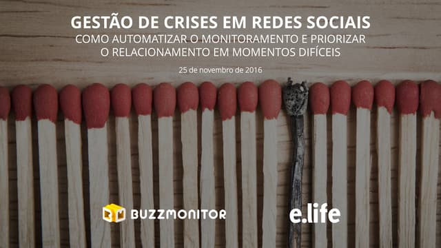 Gestão de Crises nas Redes Sociais