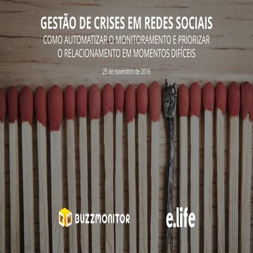 Gestão de Crises nas Redes Sociais