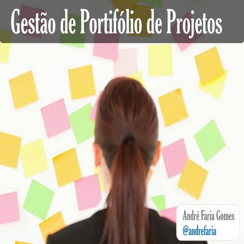 Gestão de portifólio de projetos