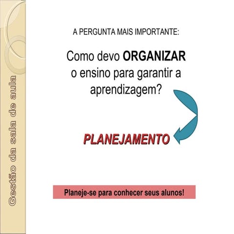 Gestão de sala de aula 2