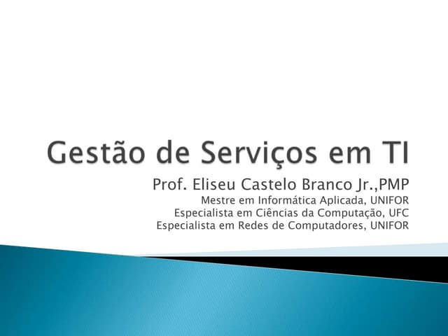 Gestão de Serviços de TI