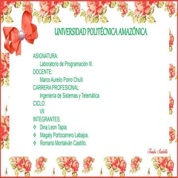 Gestor de base de datos