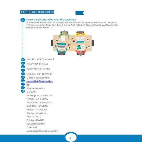 Gestor de proyecto ena