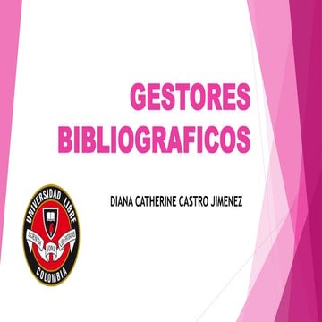 Gestores bibliograficos