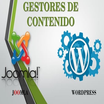 Gestores de contenido