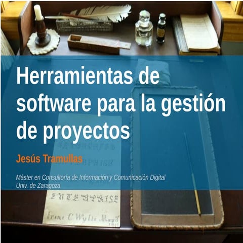 Introducción a las herramientas de software para gestión de proyectos | ODP