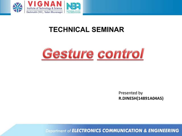 Gesture control