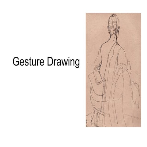 Gesture drawing