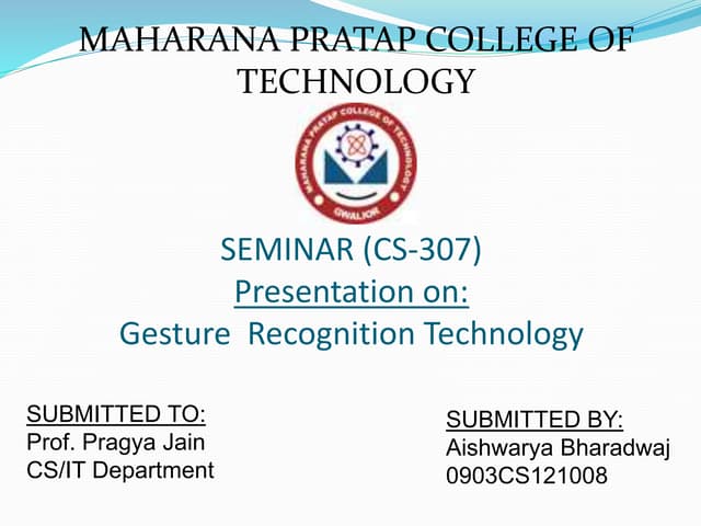 Gesture recognition technology