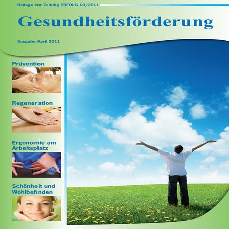 Gesundheit Beilage Erfolg 03 2011