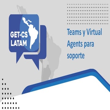 MS Teams y Virtual Agents para soporte