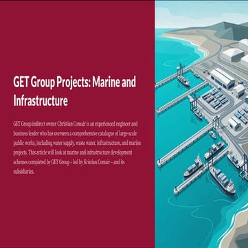 GET Group Projects: Marine and Infrastructure | PDF