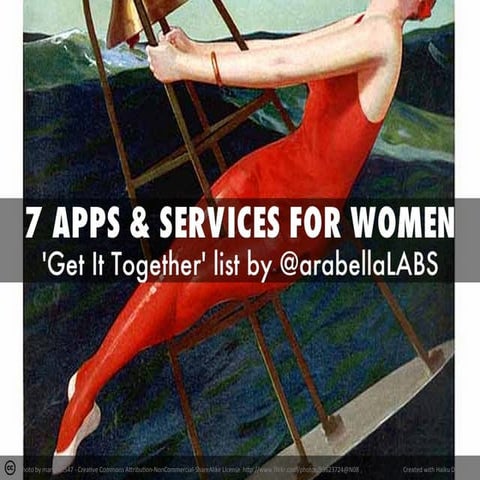 Top 7 Productivity and Tech Style Apps and Services for Women
