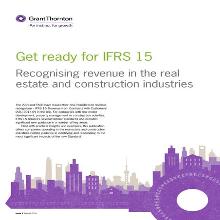 Get ready for IFRS 15