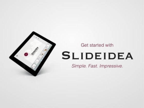Get started with SlideIdea | PDF