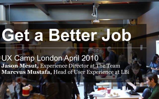 Get a Better Job