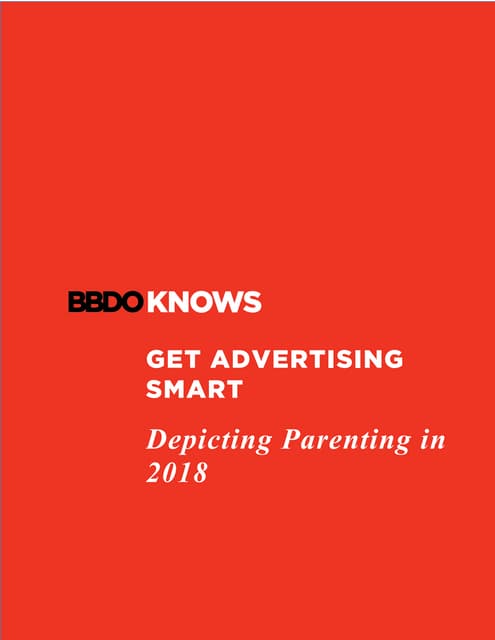 Get Advertising Smart - Depicting Parenting