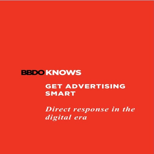 Get Advertising Smart - Direct response in the digital era