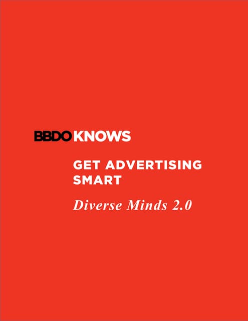 Get Advertising Smart - Diverse Minds 2.0