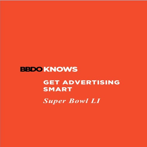 Get Advertising Smart - Super Bowl LI