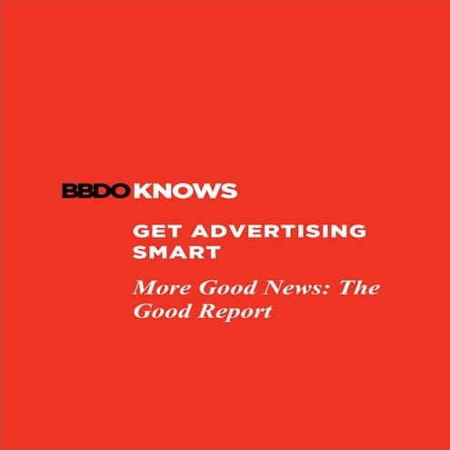 Get Advertising Smart - the Good Report