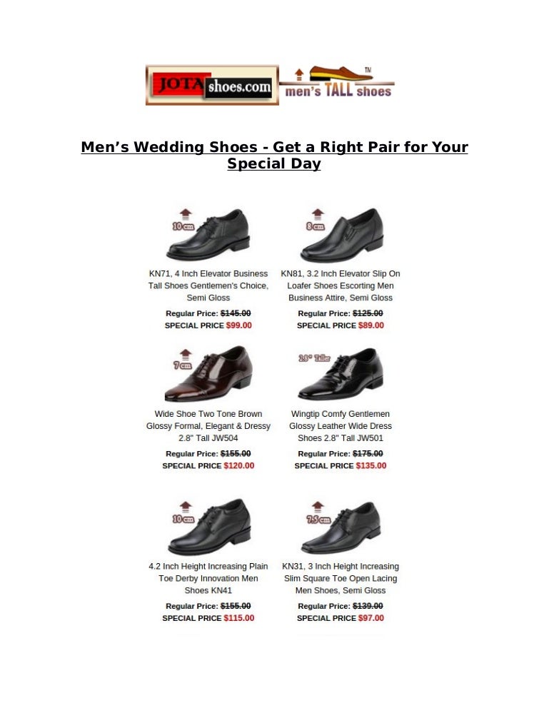 Get A Men S Wedding Shoes Online