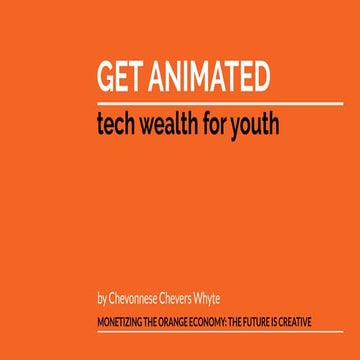 The Jamaican Animation Industry: The Way Forward | PDF